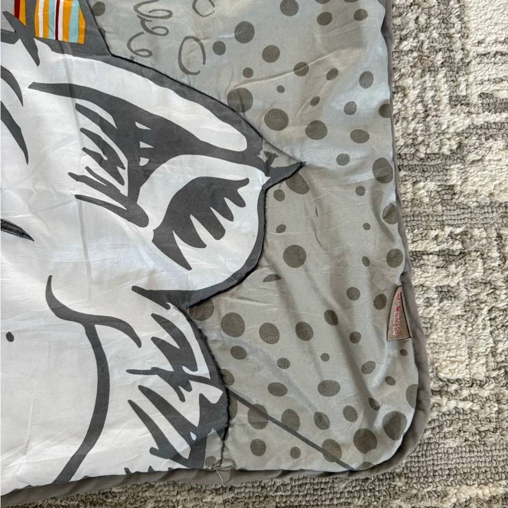 Dr. Seuss Peek-a-Boo Cat in The Hat Baby/Toddler Comforter Blanket- Quilt - Picture 8 of 11